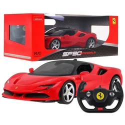 Rastar Auto na daljinsko upravljanje Ferrari SF90 Stradale R/C, 1:14, Crveni