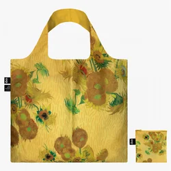 LOQI zložljiva vrečka Vincent Van Gogh, Sunflowers, Recycled