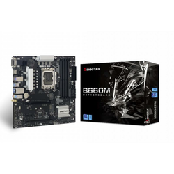 BIOSTAR Matična ploča 1700 B660MX-E Pro HDMI/DVI/VGA/M.2