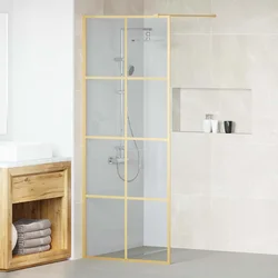 Zid za walk-in tuš Zlatno 80 x 195 cm Staklo otporno na udarce