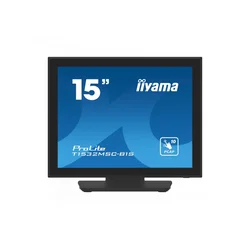 IIYAMA 15 PCAP Bezel Free Front, 10P Touch, 1024x768, Speakers, VGA, DisplayPort, HDMI,330cd/m2 (with touch), USB Interface, Built-In Power Adapter, Multitouch with supported OS