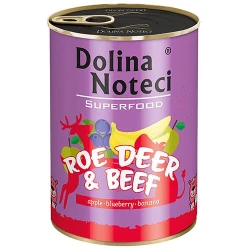 Dolina Noteci Superfood Dog Adult Srnetina i Govedina 400g