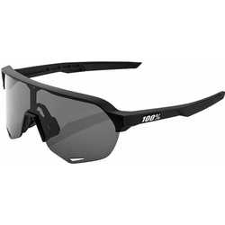 100% S2 Soft Tact Black/Smoke Lens