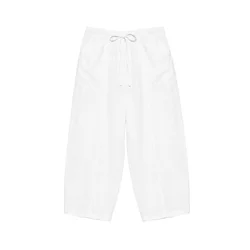 Pull&Bear Hlače PACIFIC bela