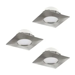 Eglo 95803 - KOMPLET 3x LED ugradnih svetiljki PINEDA LED/6W/230V