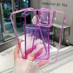 Maska za Honor 400 Color Transparent zelena