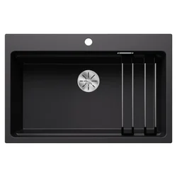 Blanco sudopera etagon 8 silgranit crno in ( 525893 )