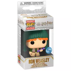 FUNKO POP Keychain: HP Holiday - Ron (WMT), privezak