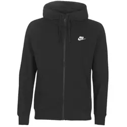 Nike  Sportske majice M NSW CLUB HOODIE FZ BB  Crna