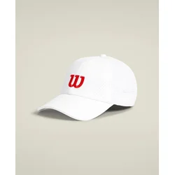 Kapa s ščitnikom Wilson  Active Perforated Cap Bright White  L/XL