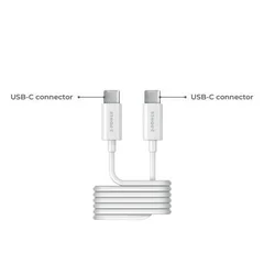 2-Power kabel USB-C na USB-C, 1 m