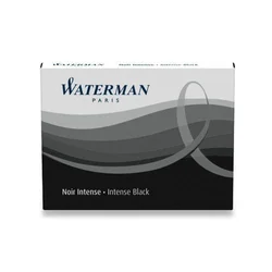 WATERMAN patrone za naliv pero 1/8 CRNA