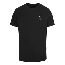 Mens T-shirt Man On The Moon black