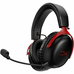 HYPERX slušalke Cloud III Wireless, rdeče