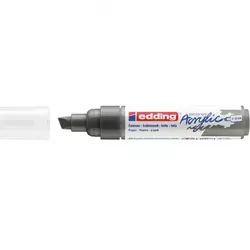 Akrilni marker E-5000 broad 5-10mm kosi vrh Edding antracit