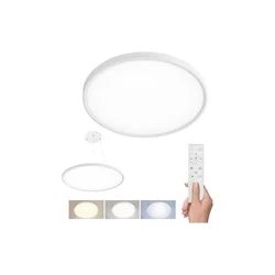 Solight WO8023 - LED plafonsko (prislonjeno ili viseće) svetlo LED/50W/230V 3000-6500K + daljinski upravljač