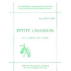 BOUVARD:PETITE CHANSON, SAX & piano