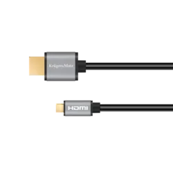 KRUGER&MATZ HDMI na mikro HDMI kabl dužina 1.8m model v2.0 KM1238