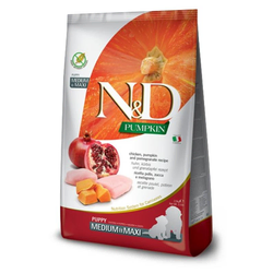 N&D Bundeva hrana za štence - Piletina i nar (Puppy Medium & Maxi) 2.5kg