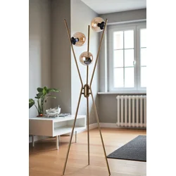 Podna lampa Kervan, Zlatne boje