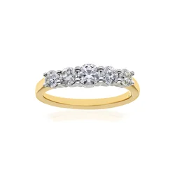 DIAMANT LETERNEL Prstan zlata