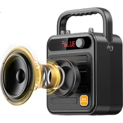Nintaus Bluetooth zvučnik sa 2 mikrofona S59, Crni