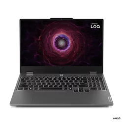 Lenovo LOQ 15 prenosnik, R7-7435HS, 24GB, SSD512GB, RTX4050, FreeDOS, siva (83JC006GSC)