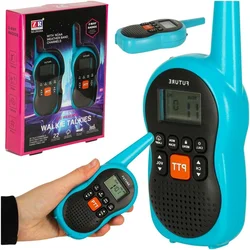 Northix Walkie Talkie walkie talkie za otroke 3 km dometa set 2 kosov.