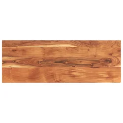 Stolna ploča 140x50x2,5 cm pravokutna od masivnog drva bagrema