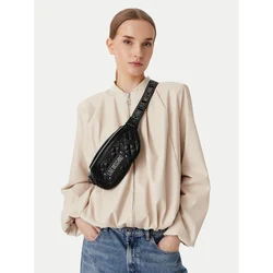 LOVE MOSCHINO Torbica za okrog pasu? JC4003PP1PLA000B Črna