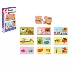 Janod Duonimo Puzzle Pronađi par / J02708