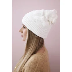 Womens cap Leonia K342 white