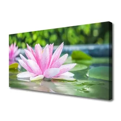 tulup.si Slika na platnu Voda lily pond narava 140x70 cm