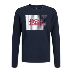 JACK & JONES Majica za dečake 12257361, Teget