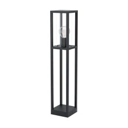 Eglo Cascinetta spoljna podna/1, e27, 40w, v-795, ip44, lijevani aluminij/staklo/crno