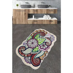 Aberto Design Prostirka za kupatilo 70x120cm Šarena