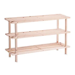 Drvena polica za obuću 80x26x49.5cm Zeller