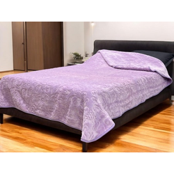 Ćebe Merinos 220x240cm D8 Mali cvet Ljubičasta boja ( VLK000396-d8ljubicastabojamalicvet )