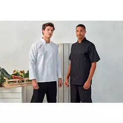 PR664 CHEF S SHORT SLEEVE STUD JACKET