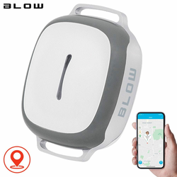 Blow BL011 GPS uređaj za praćenje životinja, ljudi, objekata, univerzalan, 6,5 cm, siva