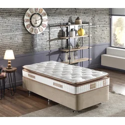 Hanah Home Dušek 100x25x200cm Belo-Braon