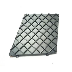 OEM Poklopac za centralnu resetku za prednji M branik BMW E60 / E61 M-tech (2003-2007), Leva, Siva