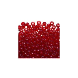 Kašaste perle ( seed beads) 4 mm providna crvena