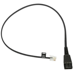 JABRA QD Cord to RJ10, straight, 0,5 meters, Siemens-allocation
