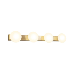 Redo 01-4310 - LED plafonsko svetlo za kupatilo OVUM 4xLED/5W/230V IP44 mesing