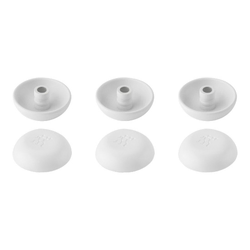 6-piece diffusers set, for vacuum food storage containers, plastic, C