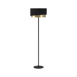 EGLO Podna lampa MANDERLINE crna/mesing 39927