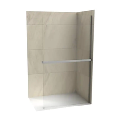 Walk-in COPEN MONTE SUPERIORE 90x200, 8mm staklo, polica i držač hrom C-02-WIS90MB