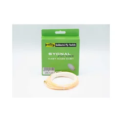 SOLDARINI FLY TACKLE LONG BELLY FLY LINE SYGNAL WF 5 F WHITE/PEACH