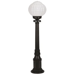 Lessentiel Maison Spoljna lampa BSU-68187-1BSY-M2-KOP, 85 cm, Podna, ABS, IP65, E27, 60W, Crna